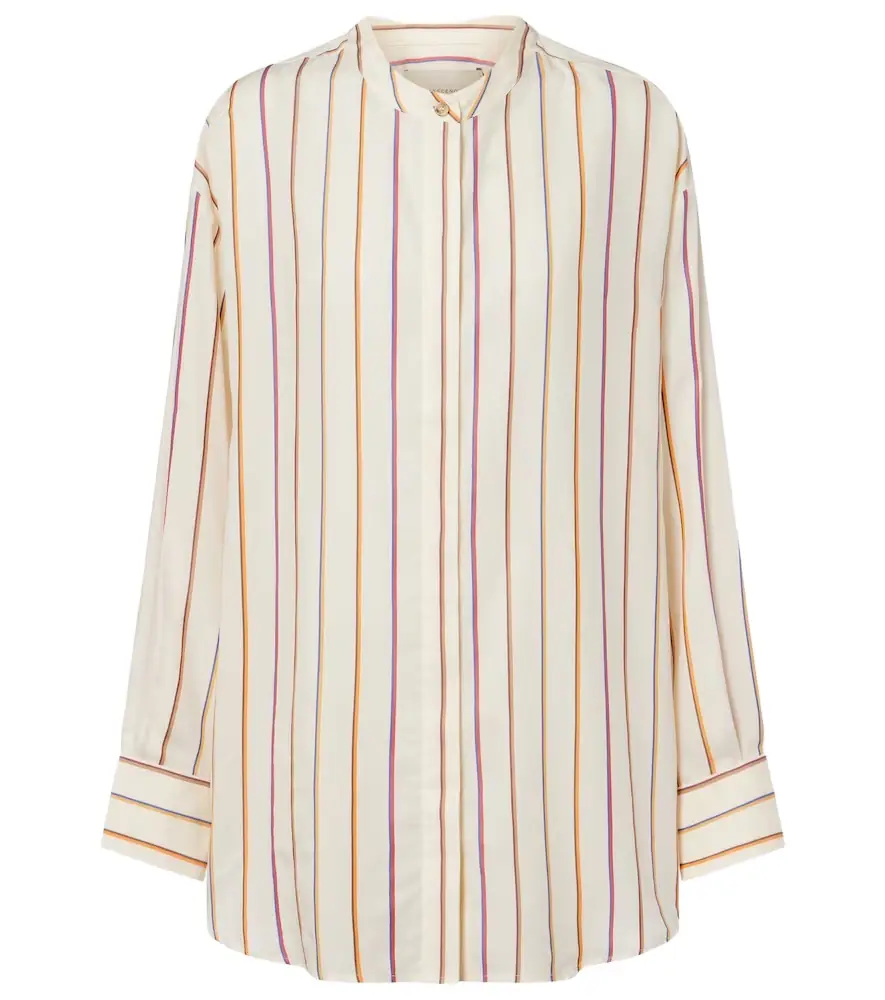 Asceno Ferrara striped shirt