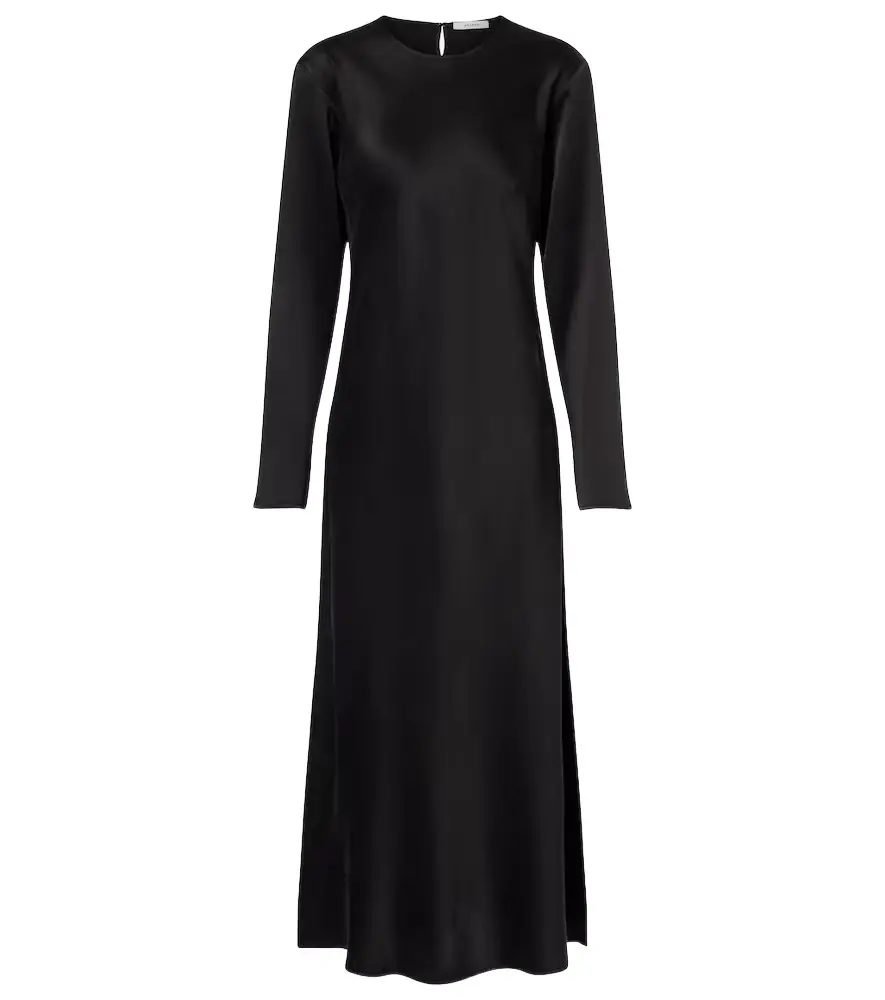 Asceno Salina silk charmeuse maxi dress