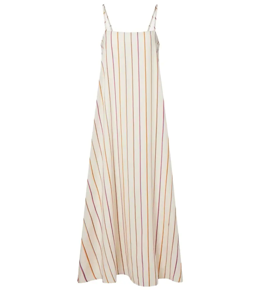 Asceno Melfi striped maxi dress