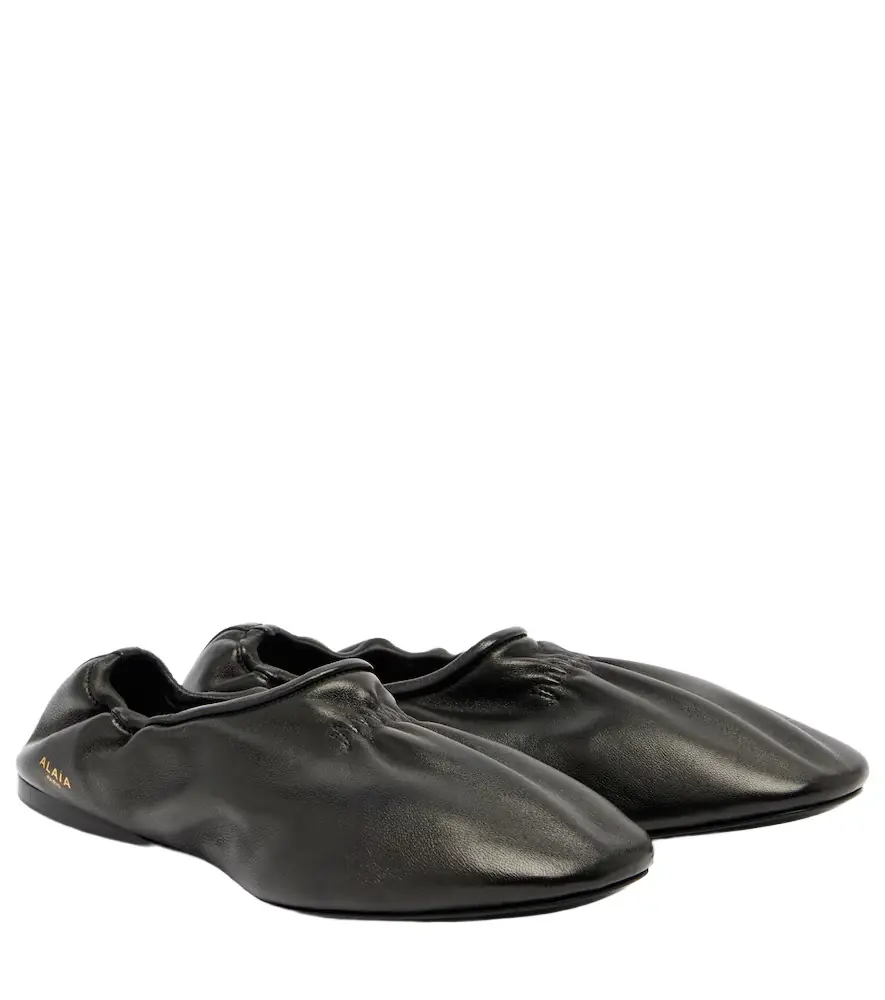Alaia Alaïa Leather ballet flats
