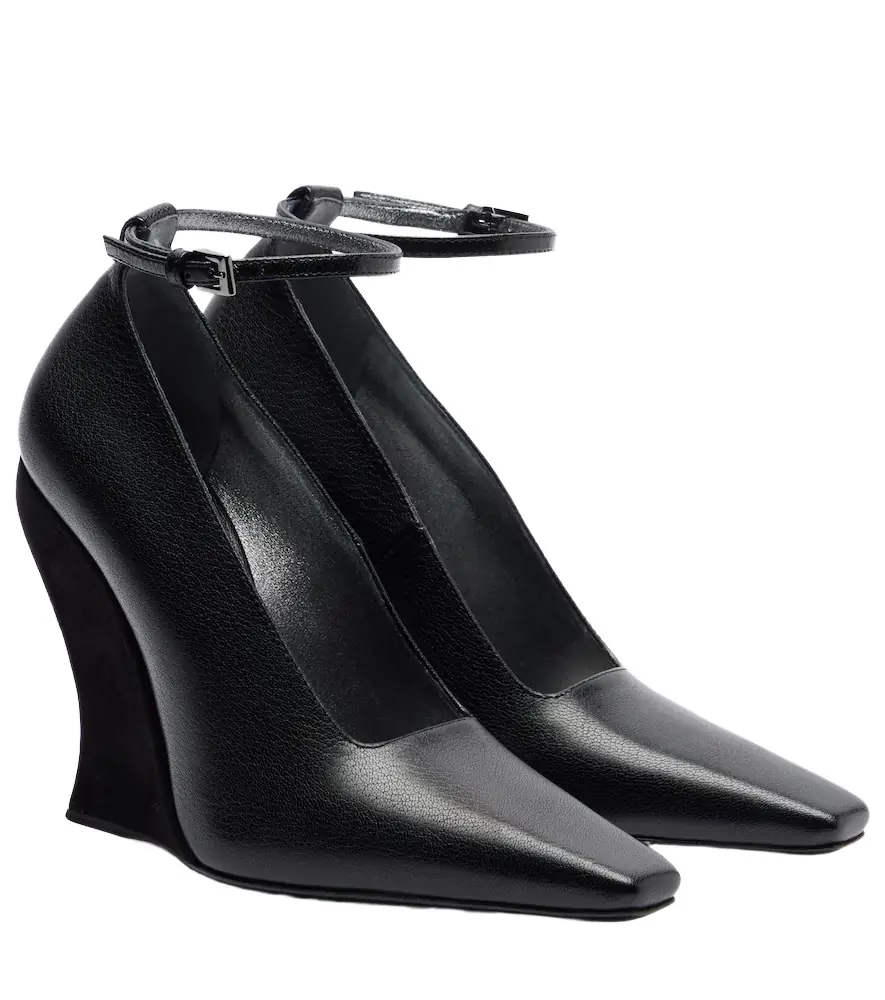 Alaia Alaïa 110 leather wedges