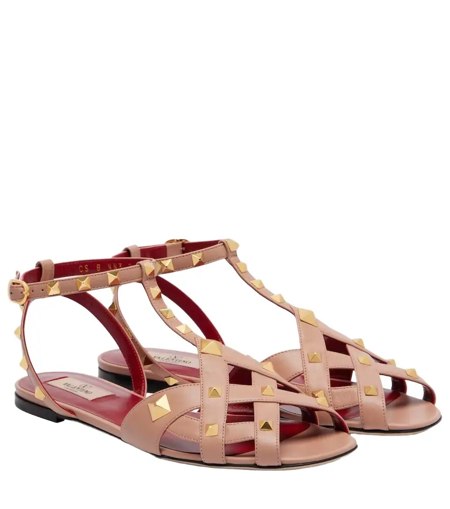 Valentino Garavani Studdy leather sandals