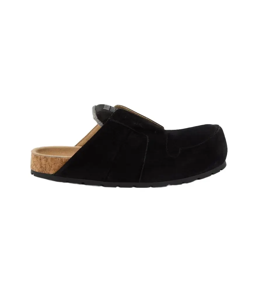 Balenciaga Dumbo suede slides