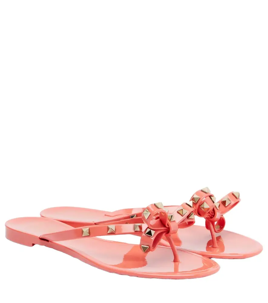 Valentino Garavani Rockstud thong sandals