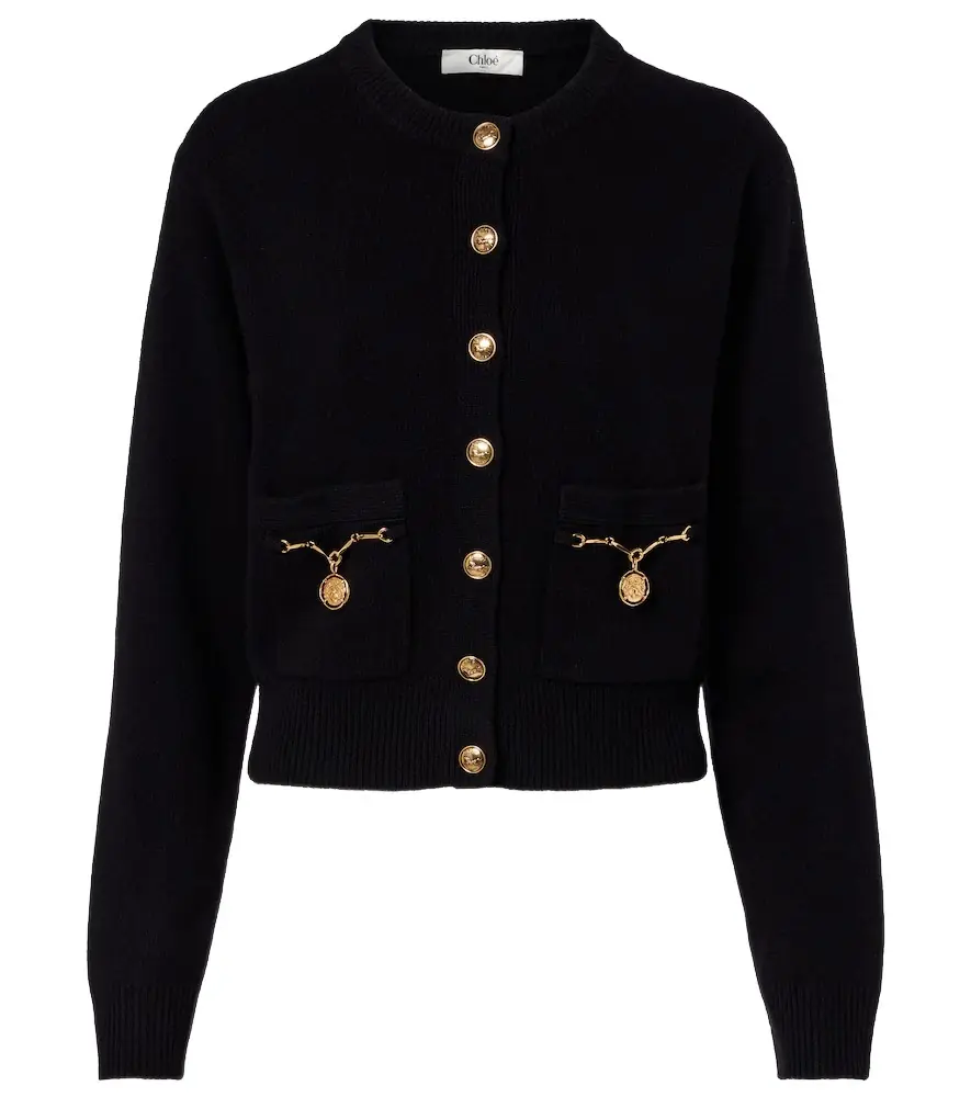 Chloe Chloé Wool and cashmere cardigan