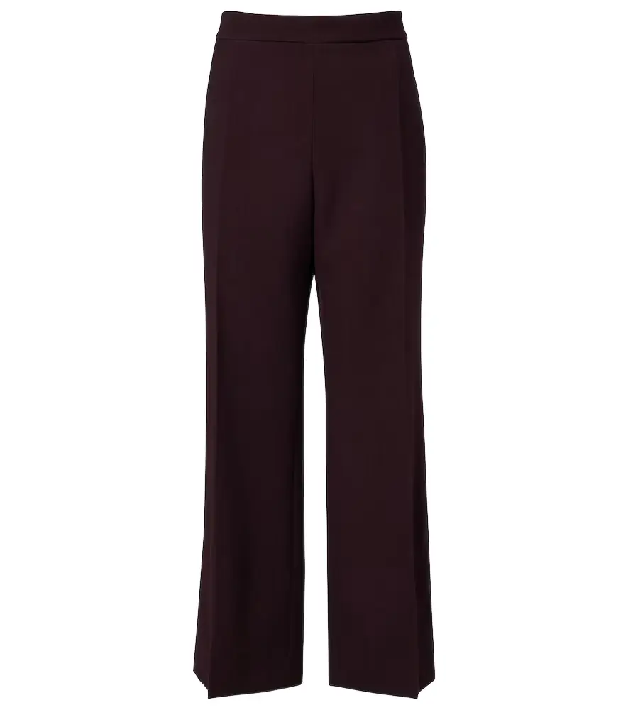 Chloe Chloé High-rise virgin wool wide-leg pants