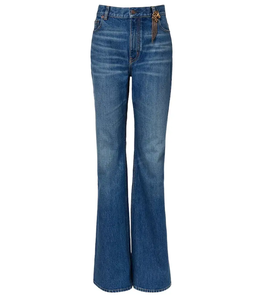 Chloe Chloé Embellished straight jeans