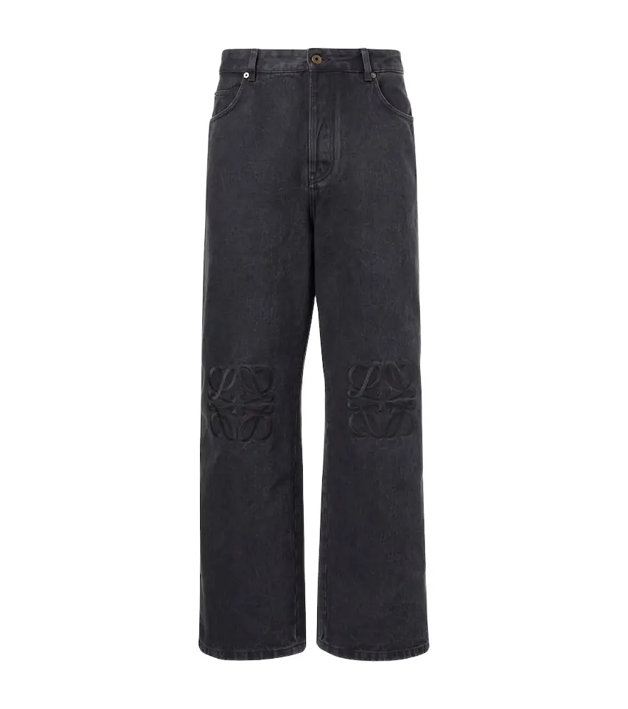 Loewe Anagram wide-leg jeans