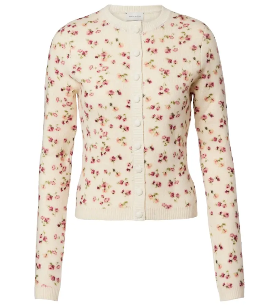 Magda Butrym Wool, silk, and cashmere cardigan