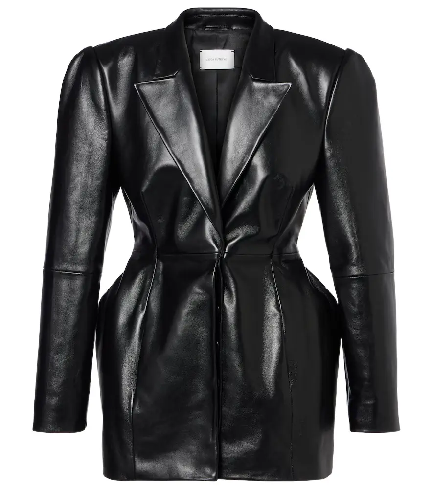 Magda Butrym Leather blazer