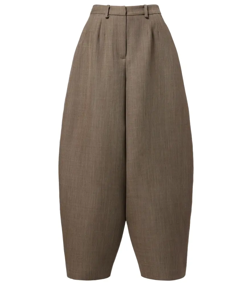 Magda Butrym Wool barrel-leg pants