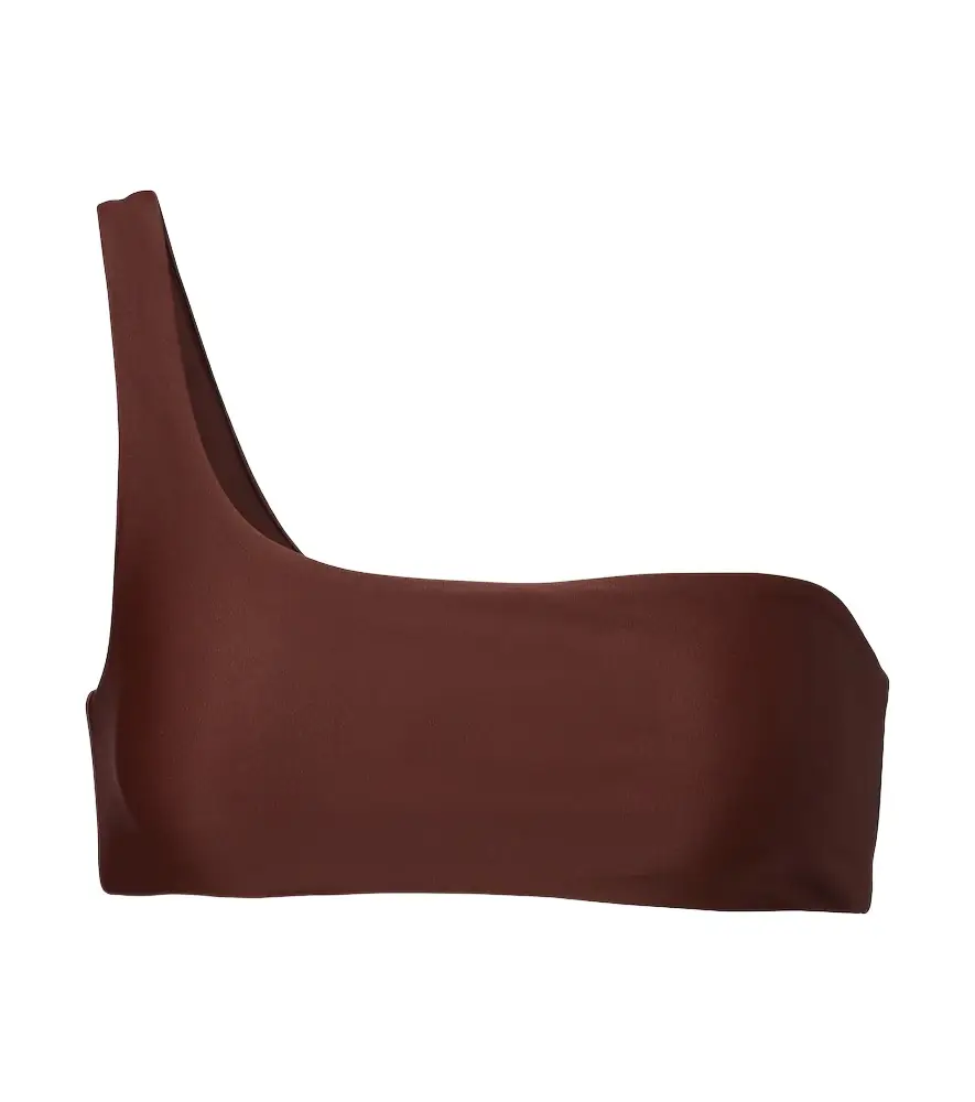 Jade Swim Eliza one-shoulder bikini top