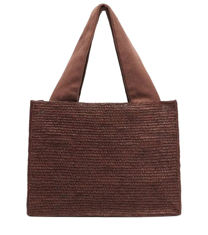 Loretta raffia tote bag