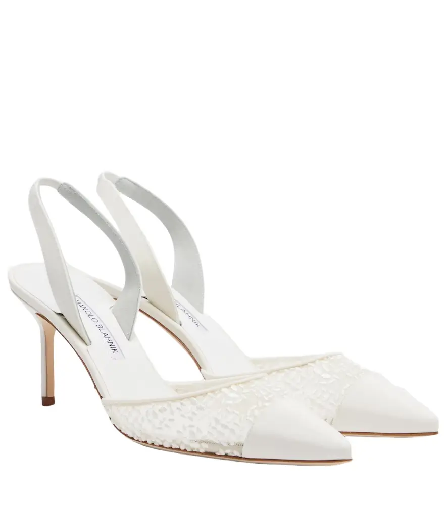Manolo Blahnik Capsli 70 slingback pumps