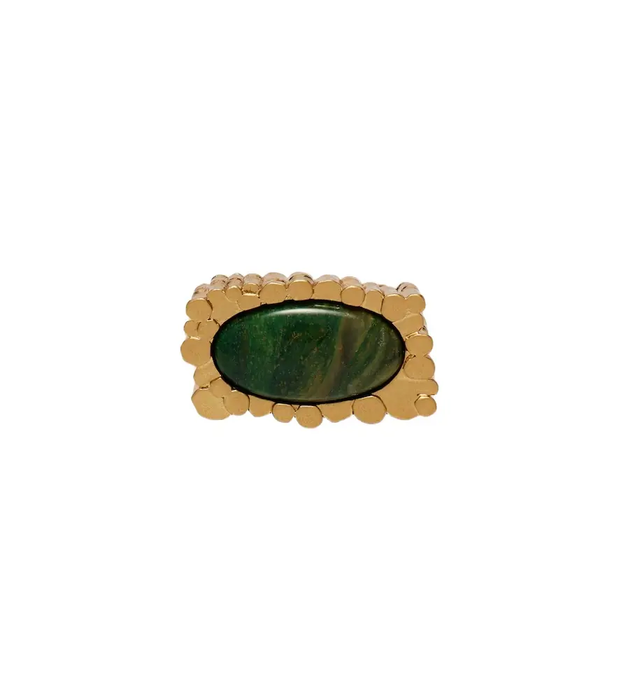 Zimmermann Wisp embellished gold-plated ring
