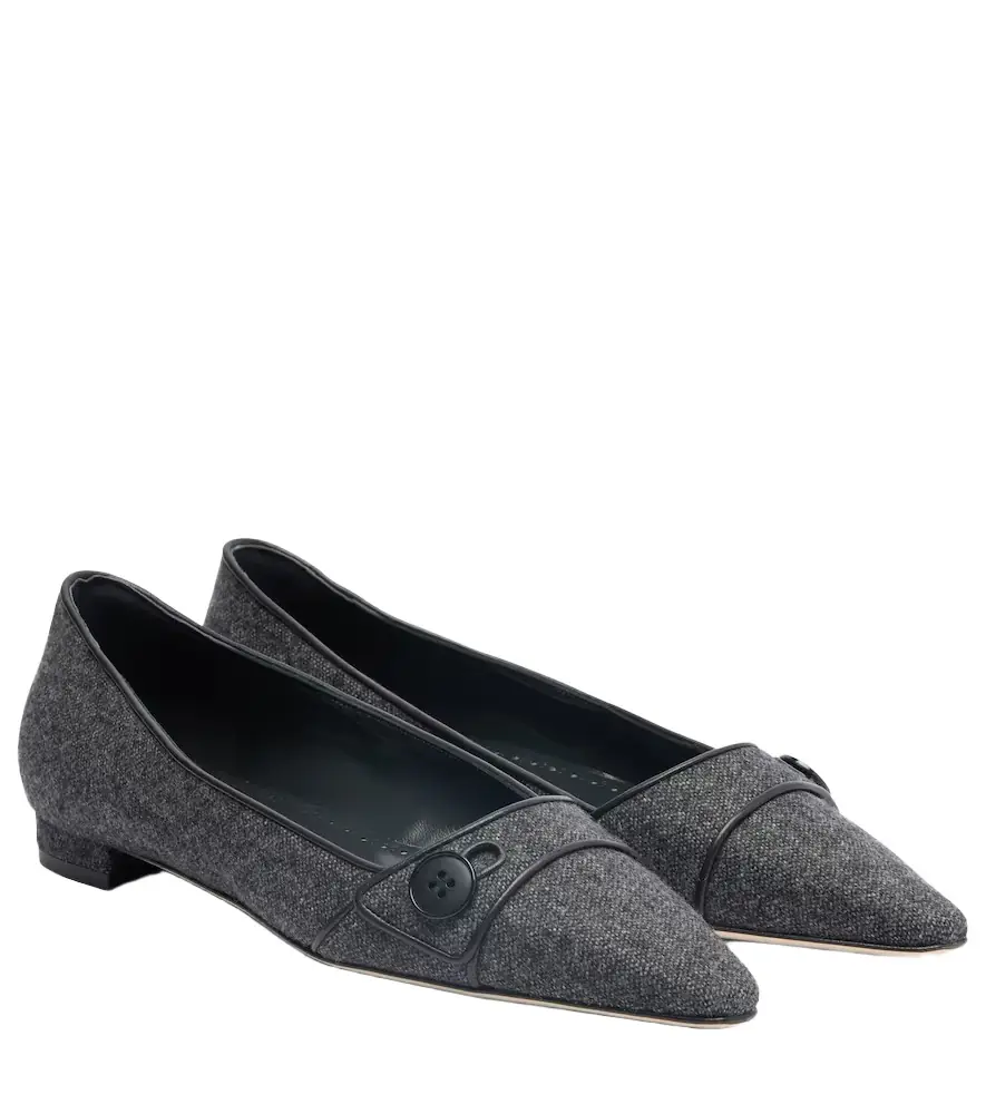 Manolo Blahnik Lulamae ballet flats