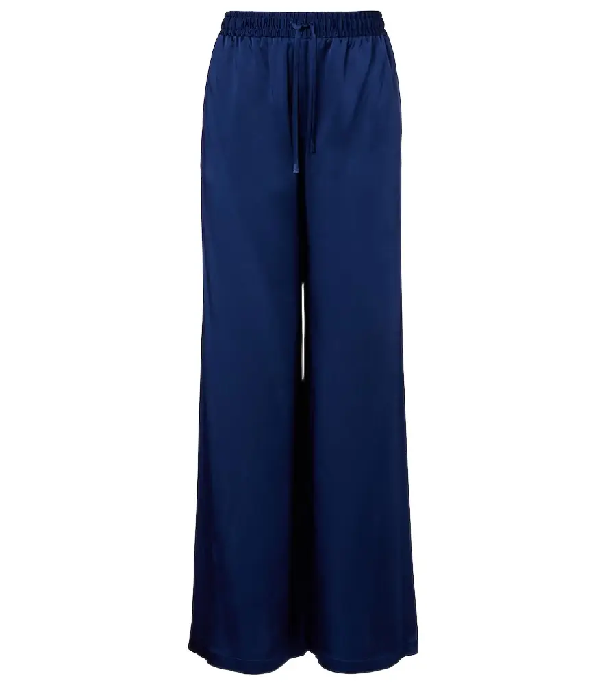 Stella McCartney Satin wide-leg pants