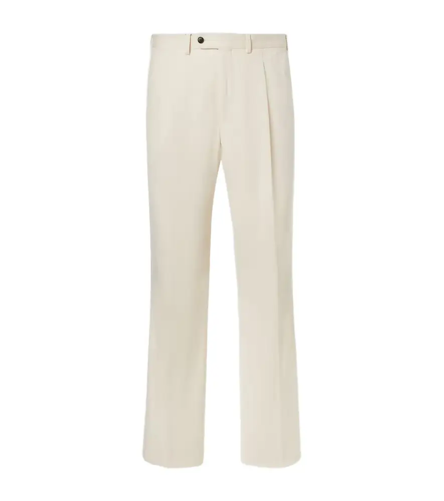 Saman Amel Cotton straight pants