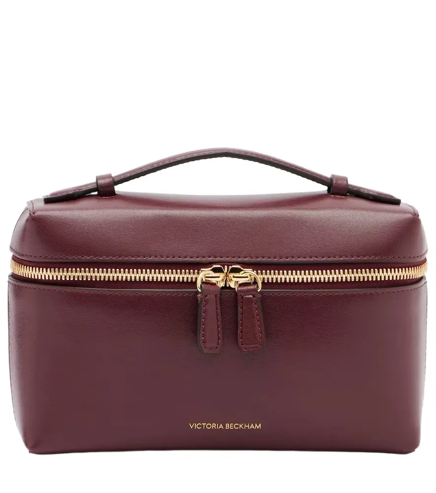 Victoria Beckham Vanity leather vanity bag