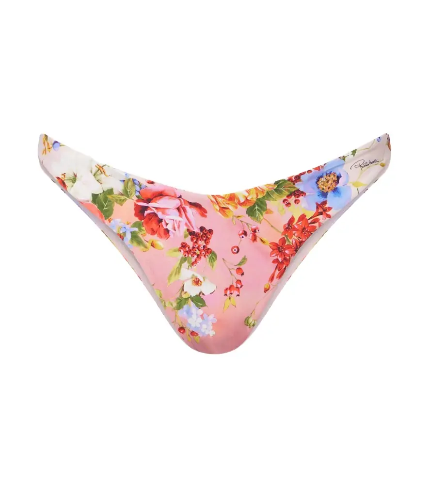 Roberto Cavalli Printed bikini bottoms