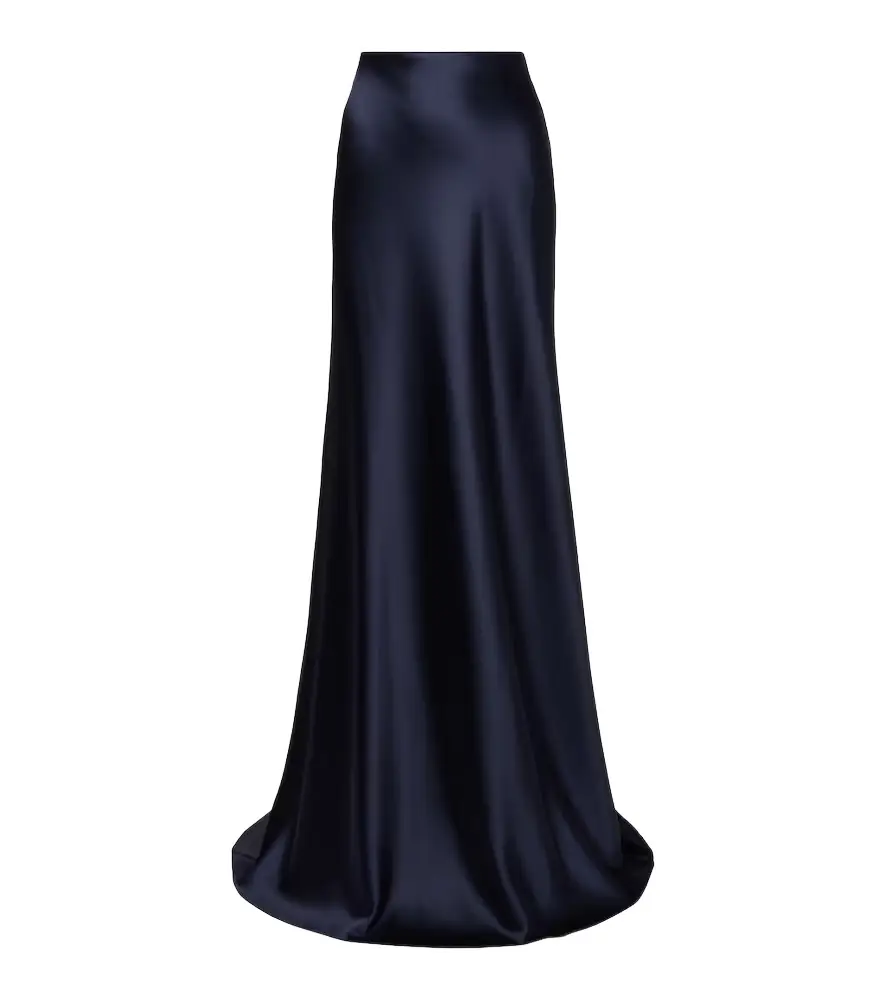 Ralph Lauren Collection Satin maxi skirt