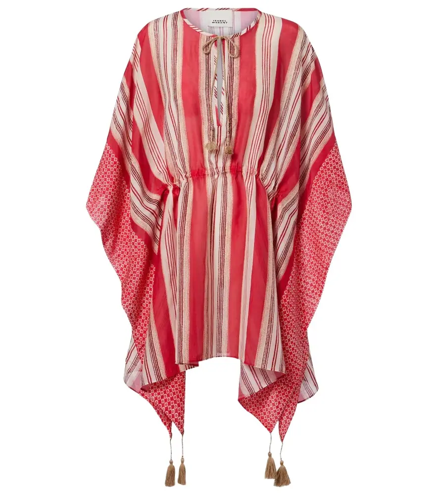 Isabel Marant Printed cotton and silk kaftan