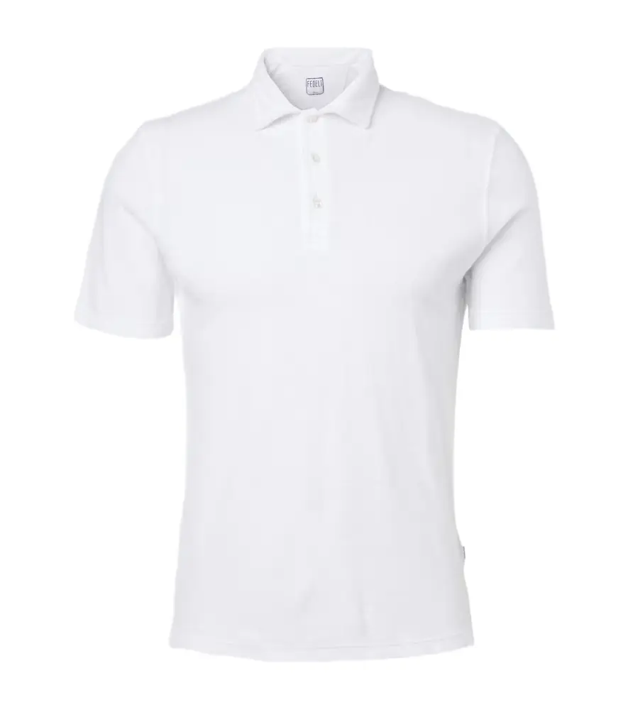 Fedeli Mondial cotton terry polo shirt