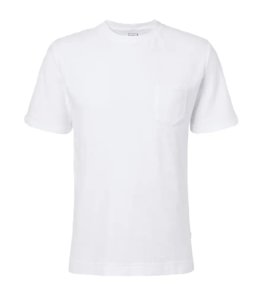 Fedeli Extreme cotton terry polo T-shirt