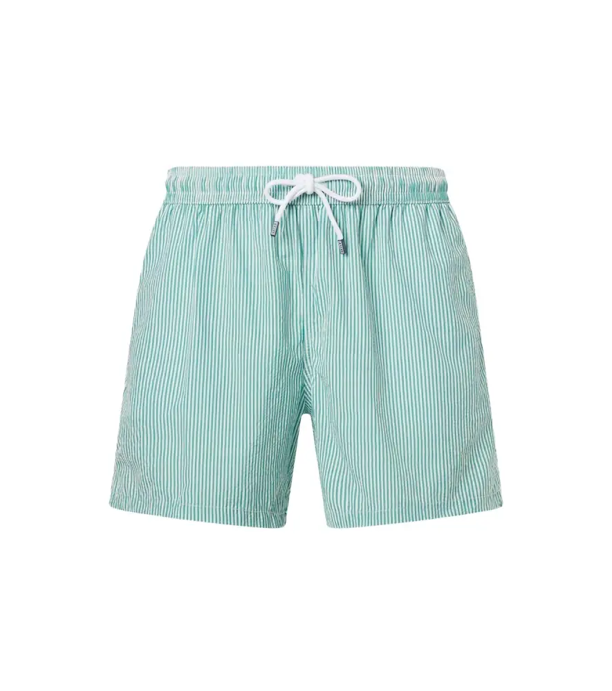Fedeli Madeira printed swim trunks