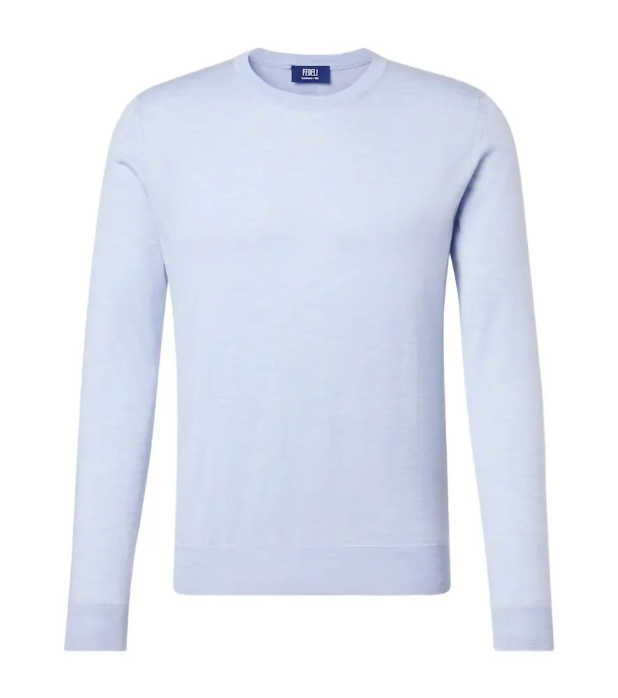 Fedeli Argentina cashmere and silk sweater