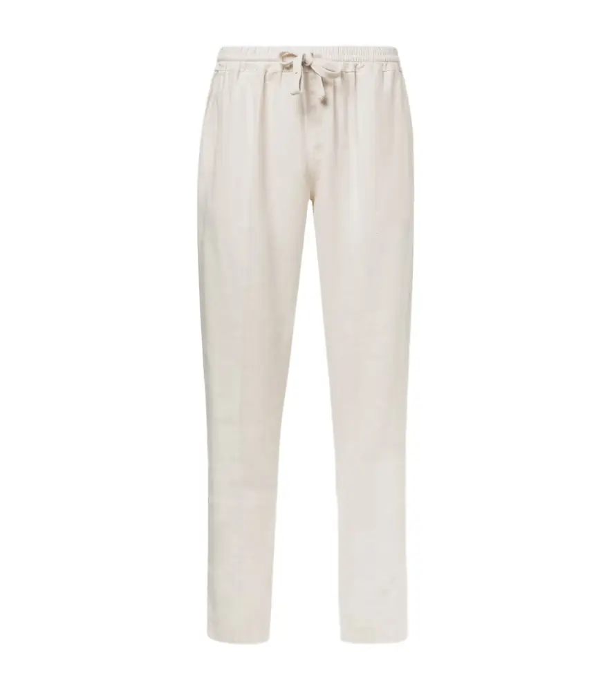Fedeli Bonifacio linen tapered pants