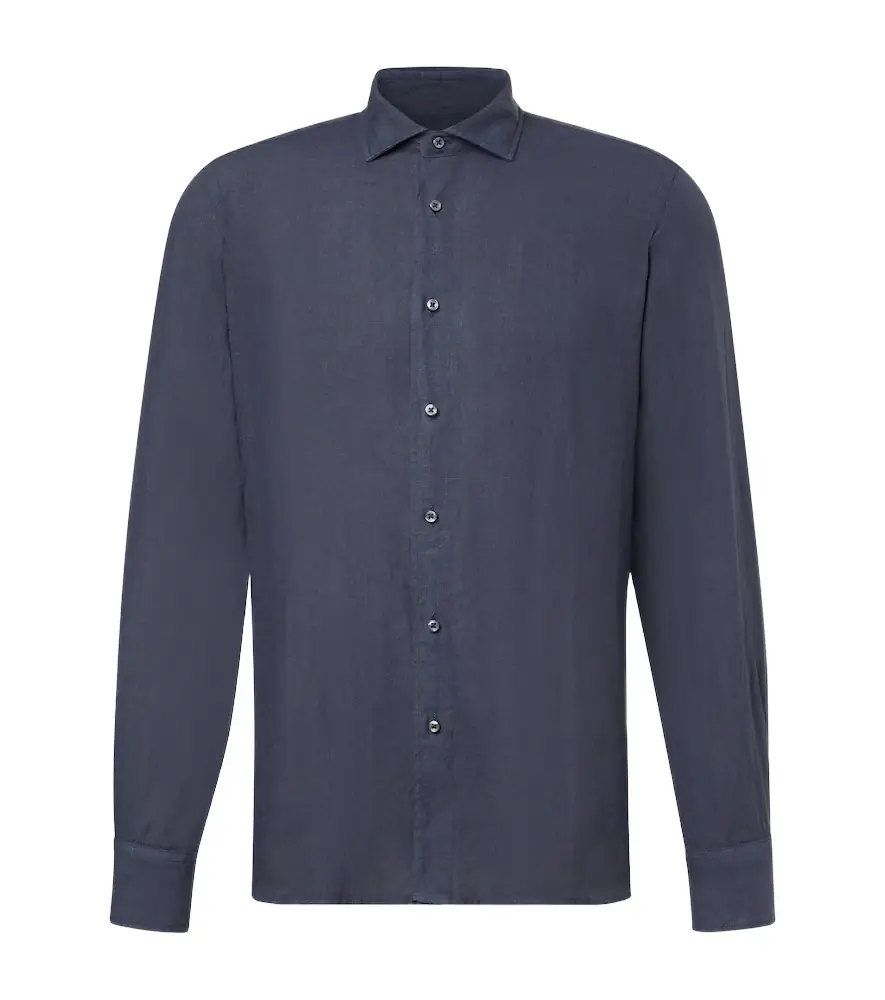 Fedeli Nick linen shirt