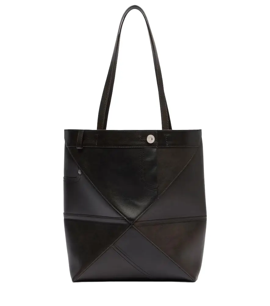 Loewe Puzzle Fold Medium leather tote bag