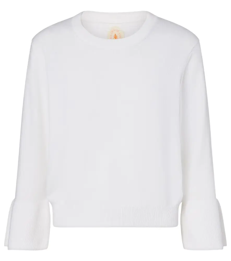 Jardin des Orangers Cotton and cashmere sweater