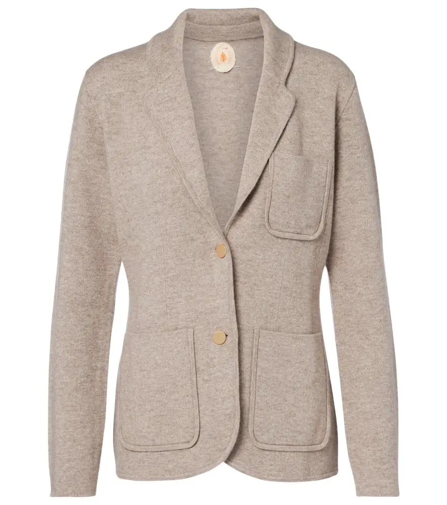 Jardin des Orangers Wool and cashmere blazer