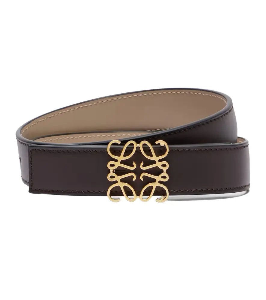 Loewe Anagram leather belt