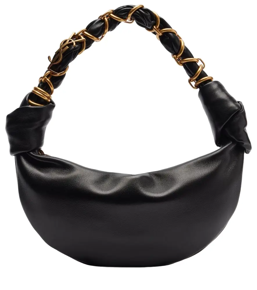 Saint Laurent Amalia Mini leather shoulder bag