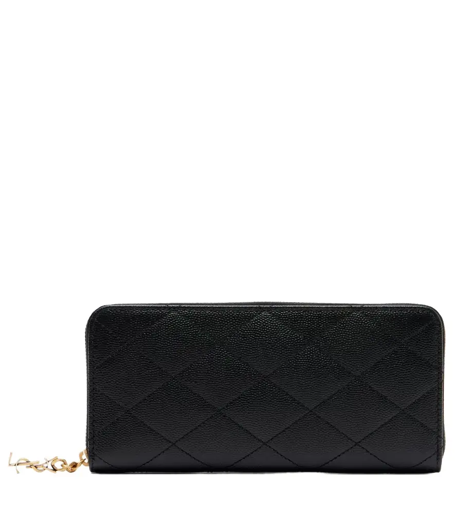 Saint Laurent Cassandre leather wallet