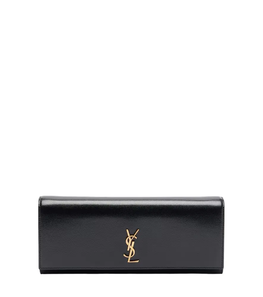 Saint Laurent Kate leather clutch