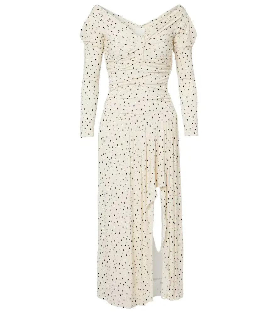 Isabel Marant Giovana jersey midi dress