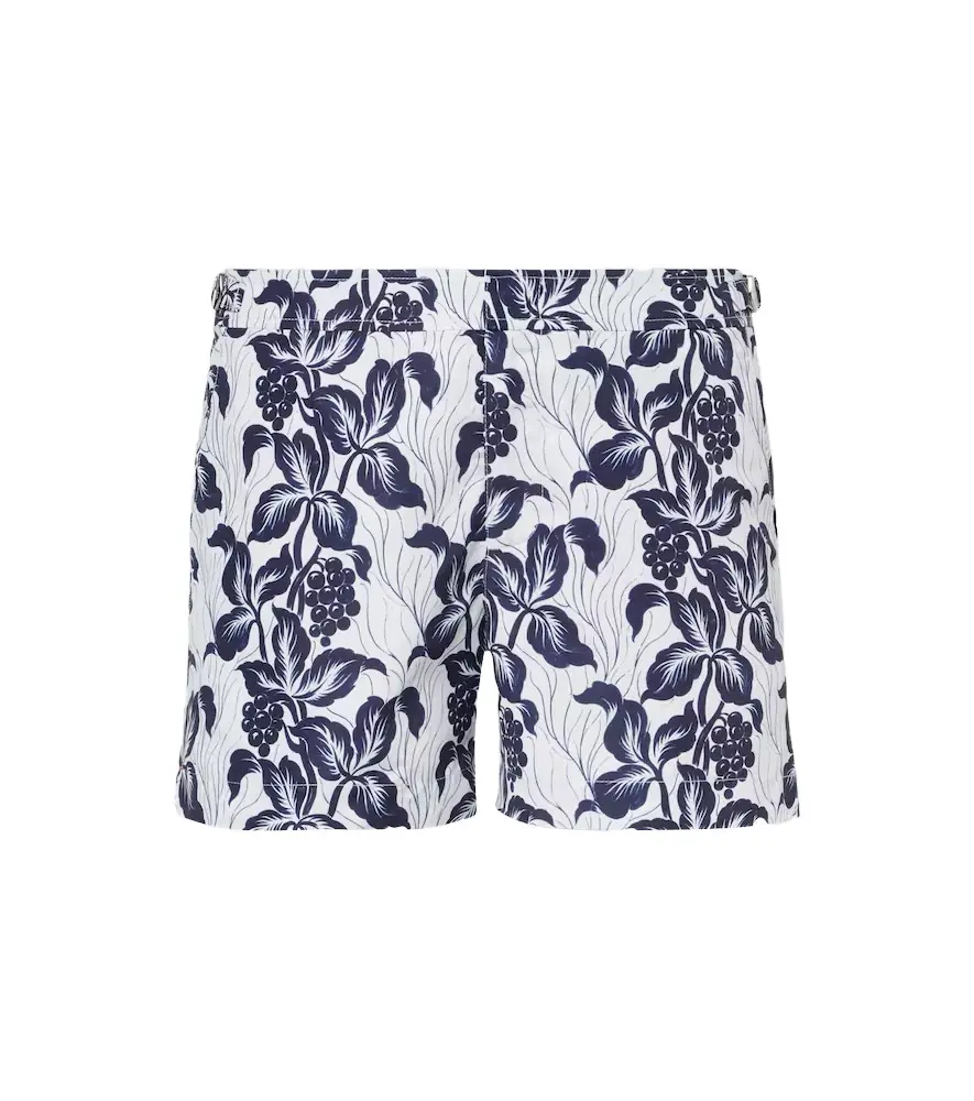 Orlebar Brown Bulldog floral swim trunks