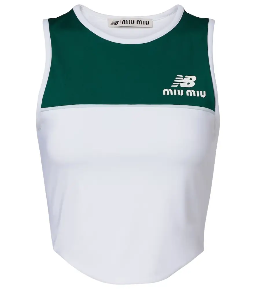 Miu Miu x New Balance jersey tank top