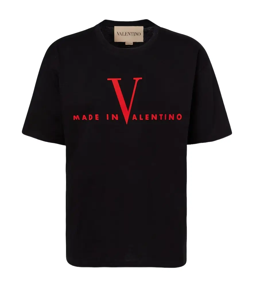 Valentino Logo cotton jersey T-shirt