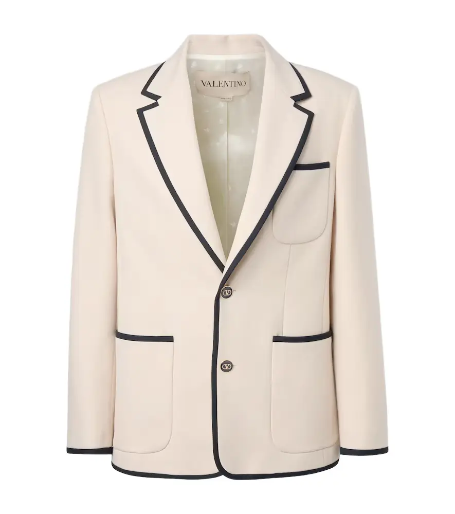 Valentino Virgin wool gabardine blazer