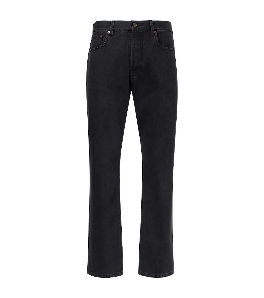 Valentino Mid-rise straight jeans