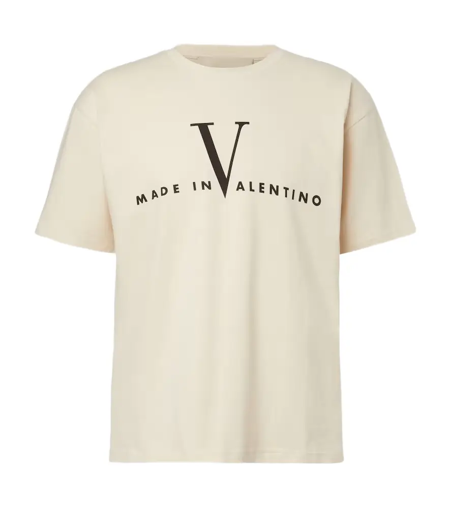 Valentino Logo cotton jersey T-shirt