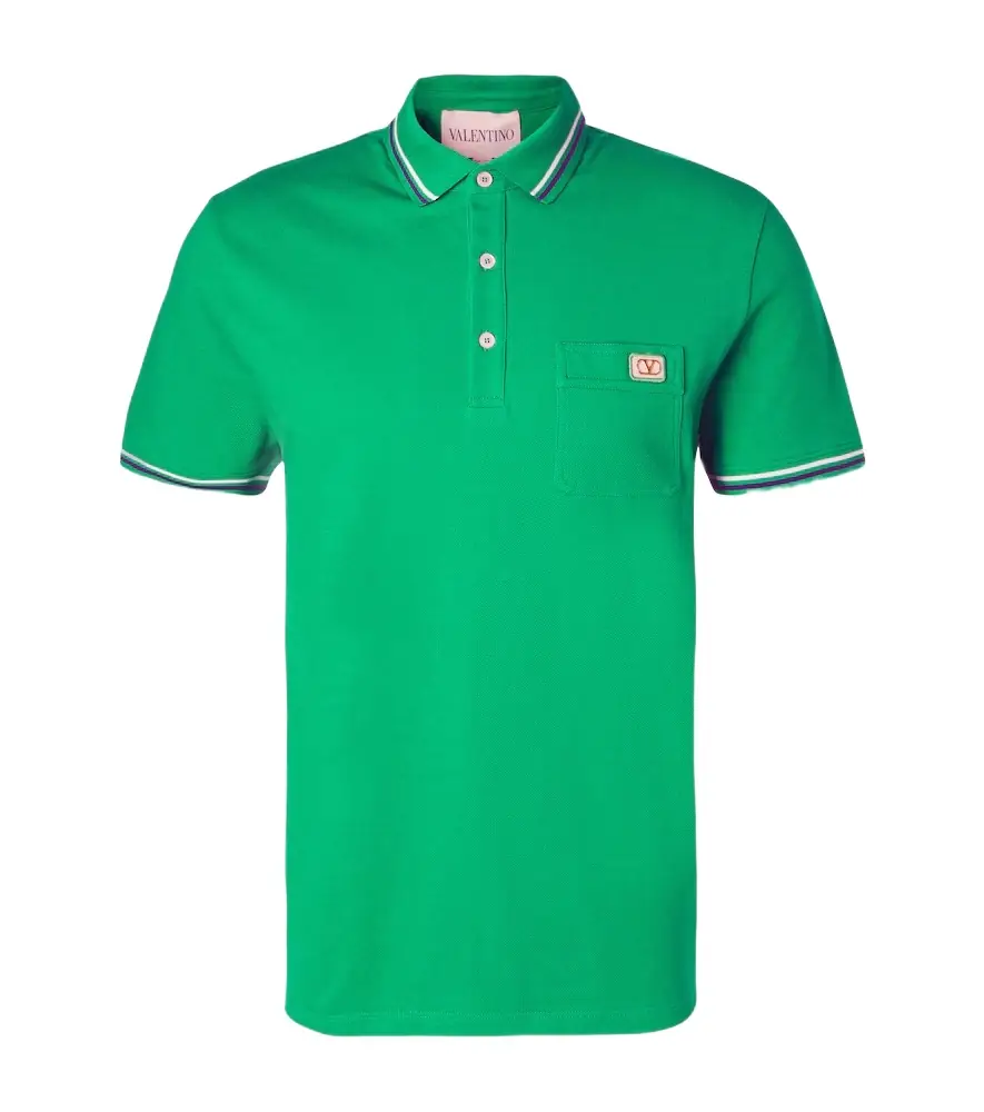 Valentino Cotton piqué polo shirt