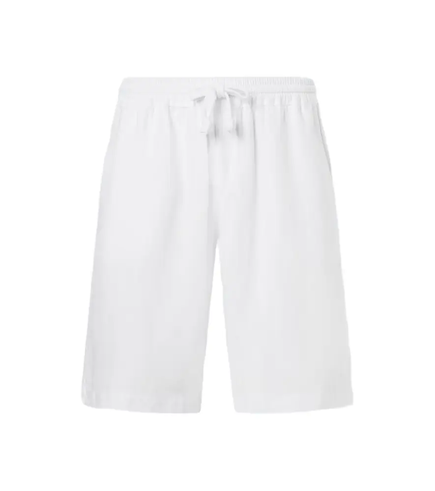 Fedeli Vico linen Bermuda shorts