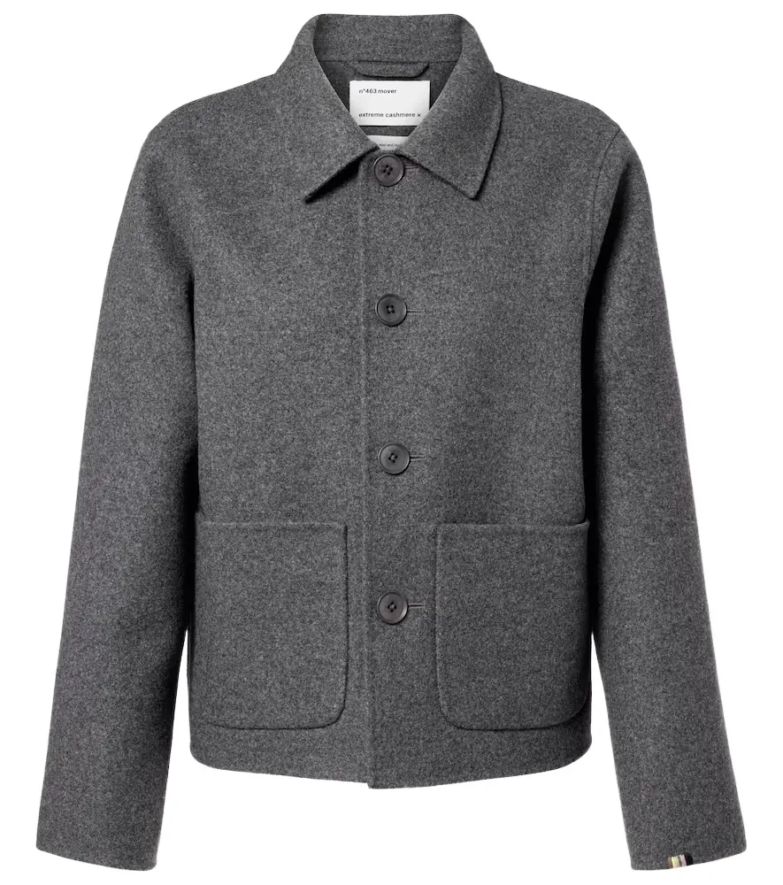 Extreme Cashmere N°463 Mover wool and cashmere jacket