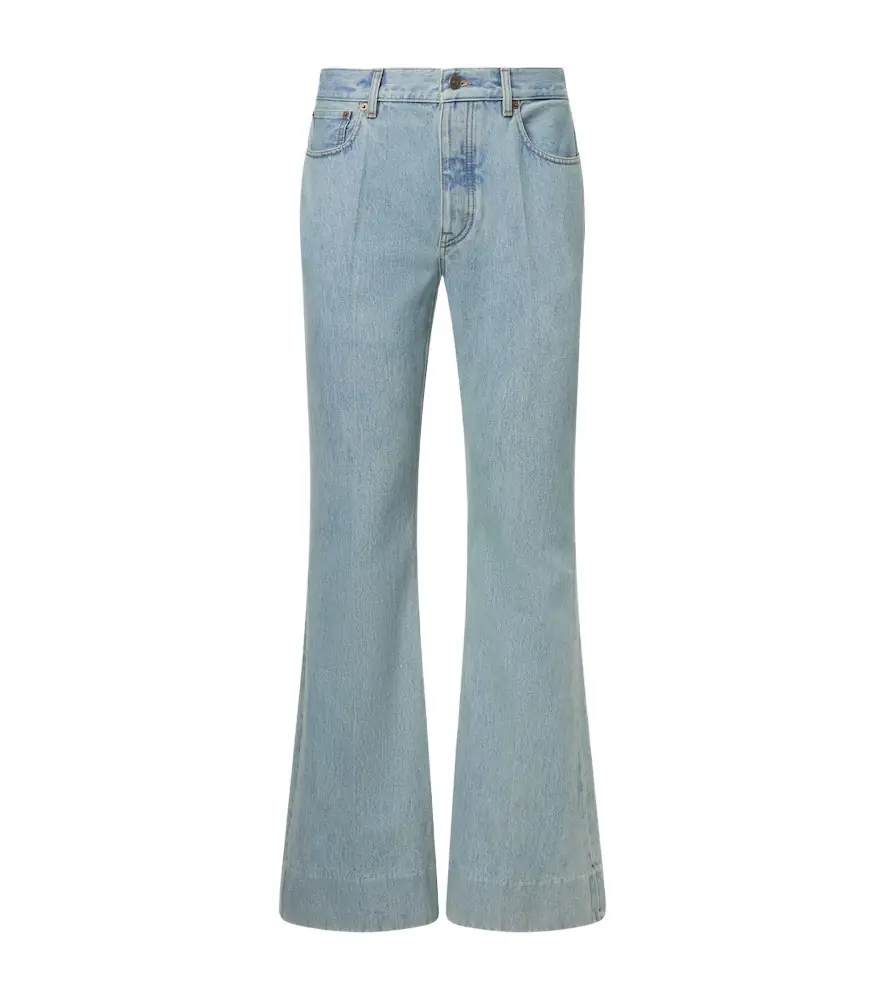 Valentino Logo flared jeans